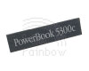 PowerBook Model Badge for Display Bezel (5300c)