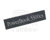 PowerBook Model Badge for Display Bezel (5300cs)